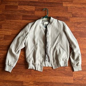 Aritzia - Wilfred Poussin Bomber in Grey